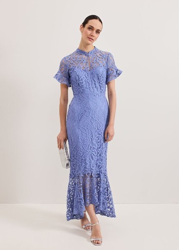 Phase Eight Eadie Dress Blue Canada | NJILGV-574